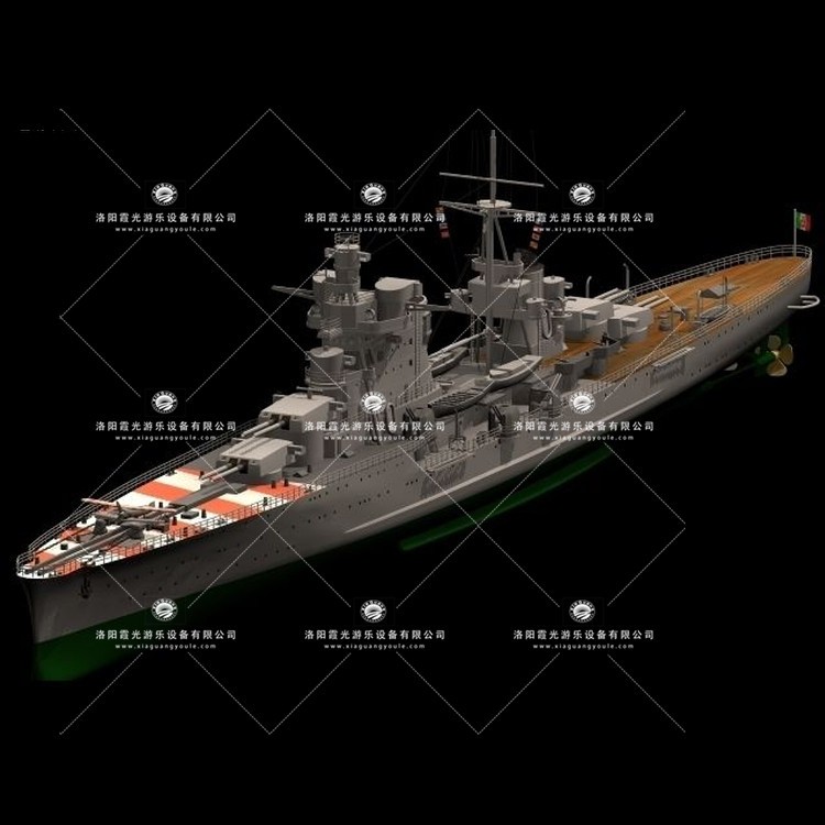 阿合奇充气勤务舰船模型